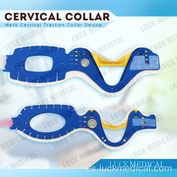 Collar cervical ajustable de inmovilización